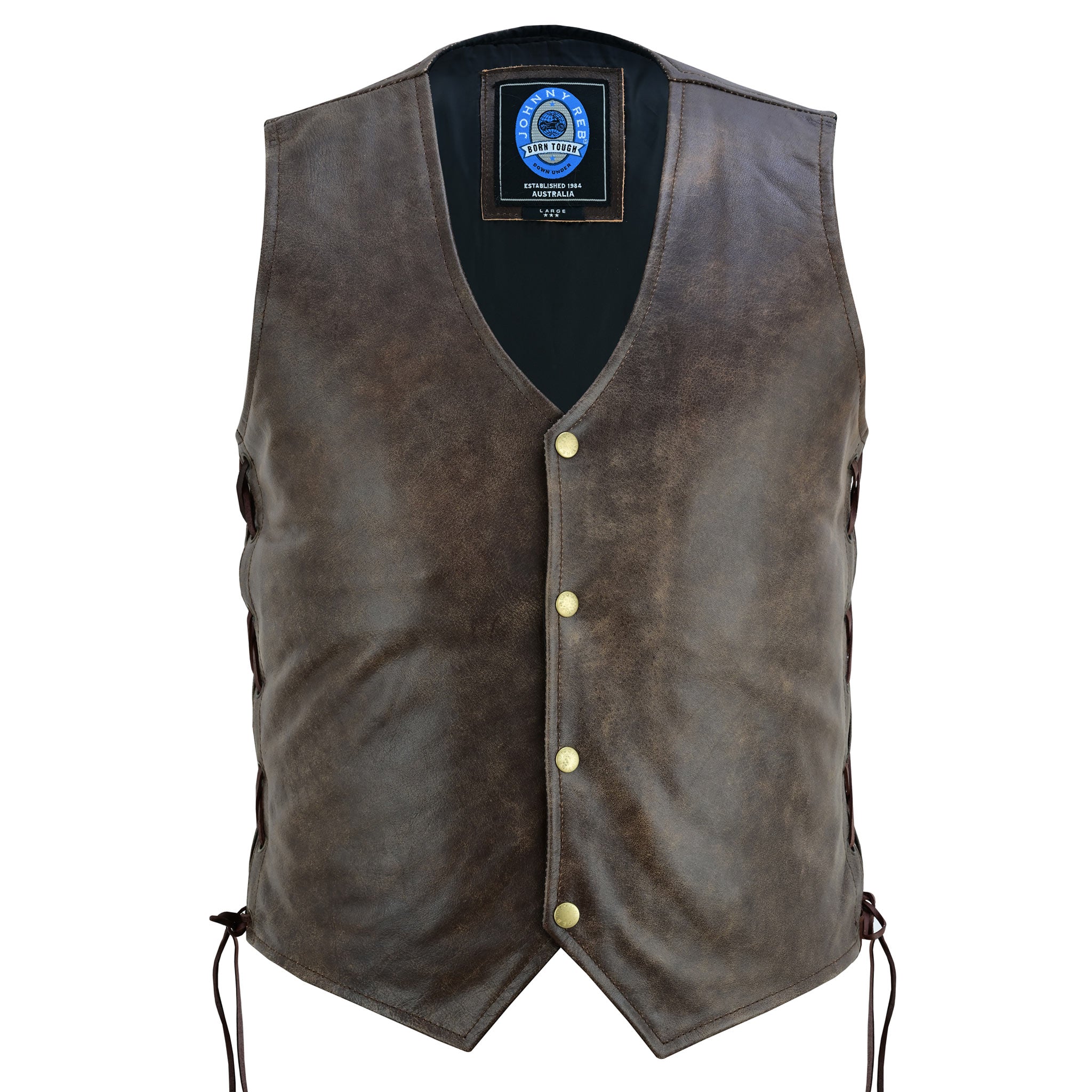 Men's Plenty Leather Vest