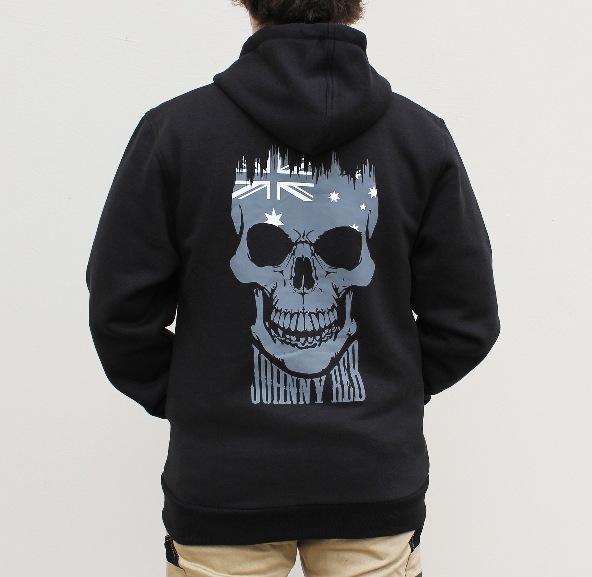 Men's Aussie Skull Full-Zip Hoodie