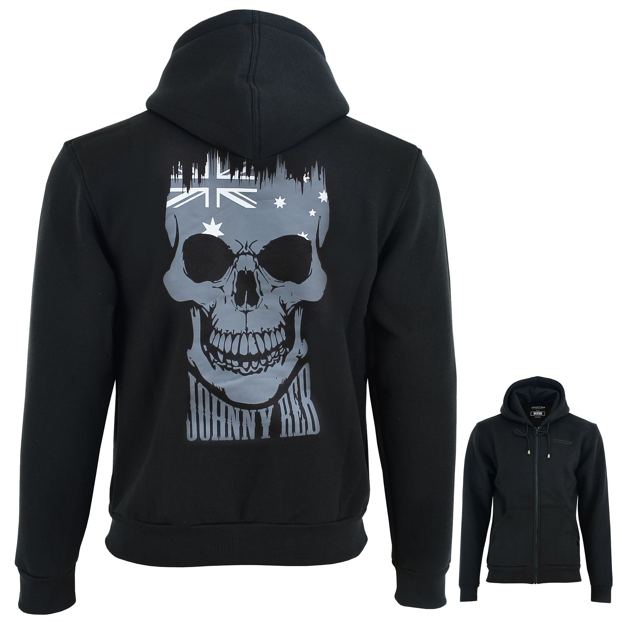 Men's Aussie Skull Full-Zip Hoodie